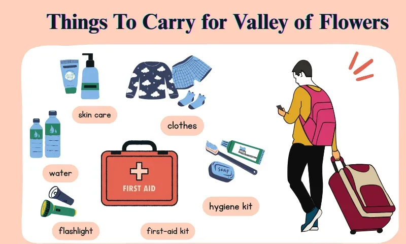 Things To Carry For Valley of Flowers Trek 2026: Packing Guide